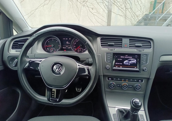 Volkswagen Golf cena 40900 przebieg: 165600, rok produkcji 2013 z Puck małe 154